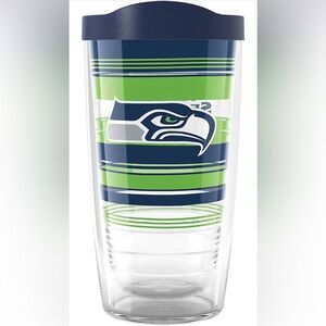 Tervis NFL Seattle Seahawks Insulated Tumbler Cup Keeps Drinks Cold & Hot, 16oz